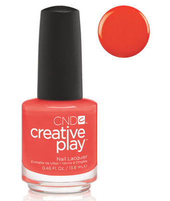 CND Creative Play Nail Polish Tangerine Rush - .46 Oz / 13 mL