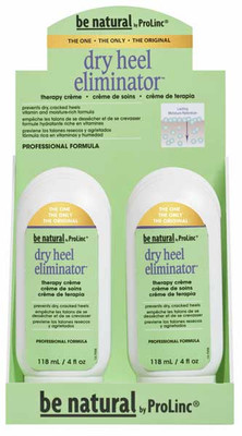 Prolinc be Natural Dry Heel Eliminator - 6pc  4oz***NO DISPLAY