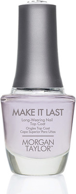 Morgan Taylor Nail Lacquer Make It Last Top Coat - .5oz