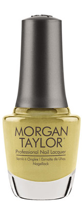 Morgan Taylor Nail Lacquer Just Tutu Much - Gold Metallic .5oz