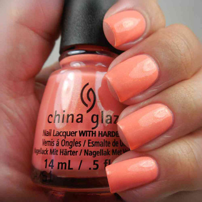 China Glaze Nail Polish Lacquer Tropic Of Conversation - 0.5 oz