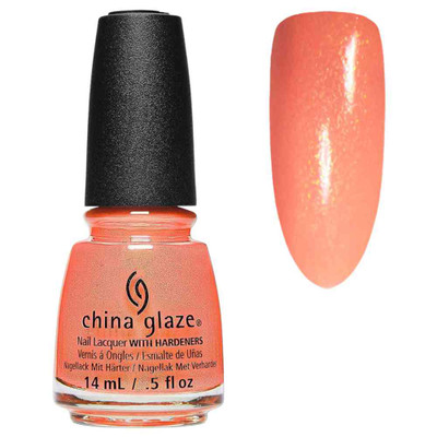 China Glaze Nail Polish Lacquer Tropic Of Conversation - 0.5 oz