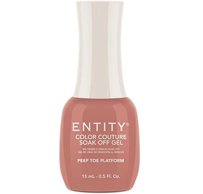 Entity Color Couture Soak Off Gel PEEP TOE PLATFORM - 15 mL / .5 fl oz