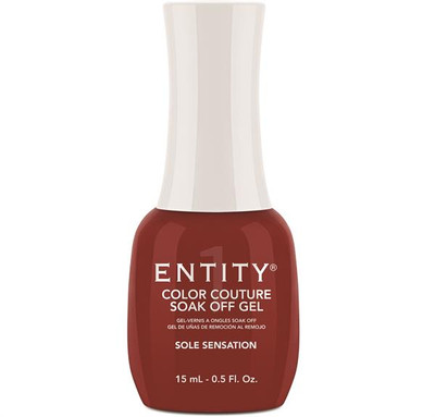 Entity Color Couture Soak Off Gel SOLE SENSATION - 15 mL / .5 fl oz