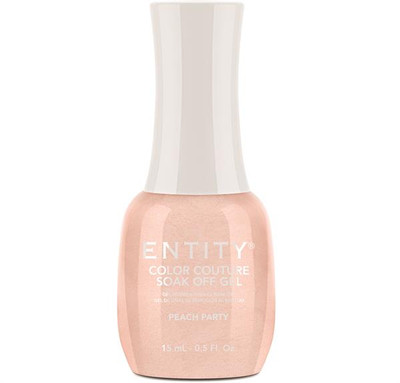 Entity Color Couture Soak Off Gel PEACH PARTY - 15 mL / .5 fl oz