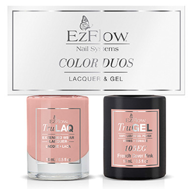 EzFlow TruGel Polish French Cover Pink Dou 105ED - 14 mL / 0.5 fl oz