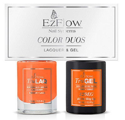 EzFlow TruGel Polish All the Way Up Duo 129ED - 14 mL / 0.5 fl oz