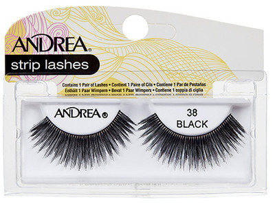 Andrea Strip Lashes - 38 Black