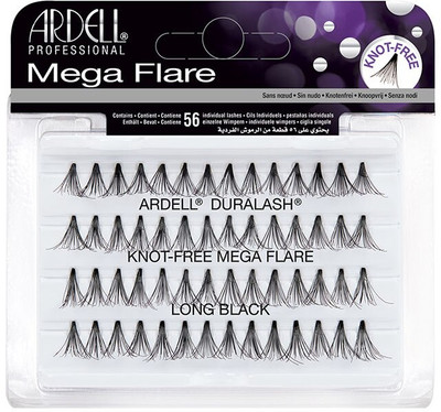 Ardell Duralash Mega Flare - Knot-Free Mega Flare Long Black