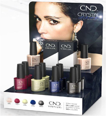 CND Vinylux Nail Polish Crystal Alchemy Collection - 12 PC POP Display