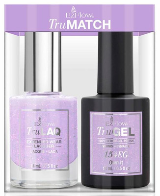 EzFlow TruGel Polish Own It Duo 154ED - 14 mL / 0.5 fl oz