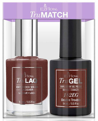 EzFlow TruGel Polish Double Trouble Duo 182ED - 14 mL / 0.5 fl oz