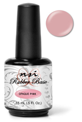 NSI Rubber Base Opaque Pink - .5 oz (15 mL)