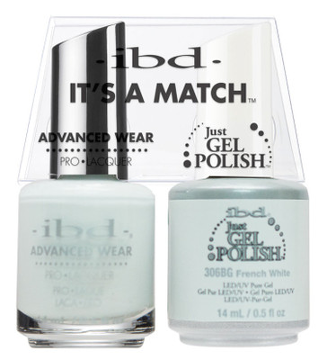 ibd It's A Match Duo French White - 14 mL / .5 oz