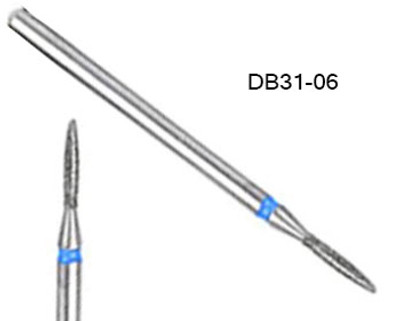 NDi beauty Diamond Carbide Bit Football Shape - 3/32 - DB31