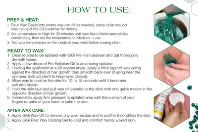 GiGi Nourishing Aloe Hard Wax Beads - 396 g / 14 oz