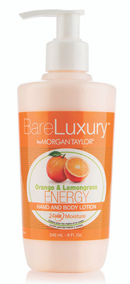 Morgan Taylor Bare Luxury Energy Orange & Lemongrass Lotion - 240 mL / 8 oz