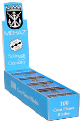 Mehaz Stainless Steel Corn Planer Blades - 100ct