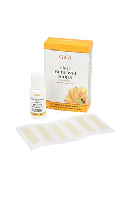 GiGi Hair Removal Strips, For Face, 12 Strips (24 Applications)