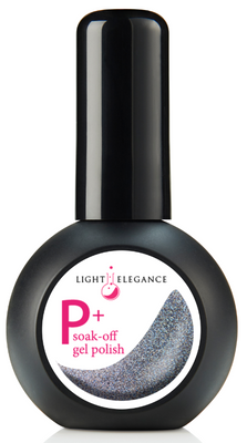 Light Elegance P+ Glitter Gel Polish Nairobi Nights - 15 ml