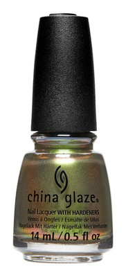 China Glaze Nail Polish Lacquer Little Green Invaders - .5oz