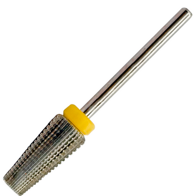 Titanium Volcano Tapered Carbide Bit - (X FINE / SILVER) 3/32" Shank