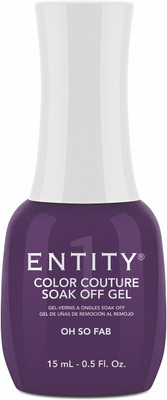 Entity Color Couture Soak Off Gel OH SO FAB - 15 mL / .5 fl oz