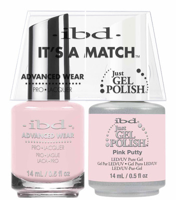 ibd It's A Match Duo Pink Putty - 14 mL / .5 oz