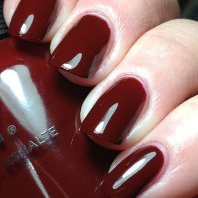 ORLY Nail Lacquer Bus Stop Crimson - .6 fl oz / 18 mL