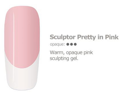 NSI Balance LED/UV Elite Gel Sculptor Pretty In Pink - 50g / 1.76 oz