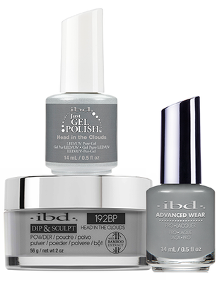 ibd Gel & Dip & Lacquer Trio Set Head in the Clouds