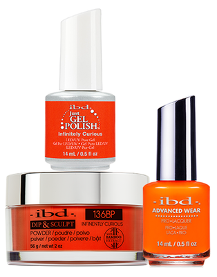 ibd Gel & Dip & Lacquer Trio Set Infinitely Curious