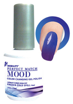 LeChat Perfect Match Mood Gel Polish Frozen Cold Spell - .5 oz