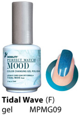 LeChat Perfect Match Mood Gel Polish Tidal Wave - .5oz