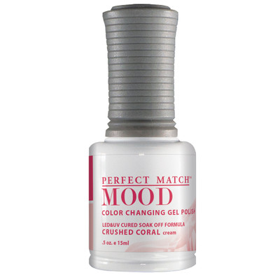 LeChat Perfect Match Gel Polish Mood Color Crushed Coral - .5oz