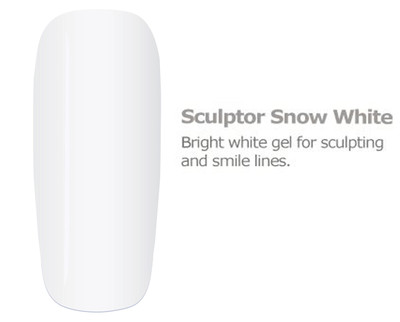 NSI Balance LED/UV Elite Gel Sculptor Snow White - 7 g / .24 oz