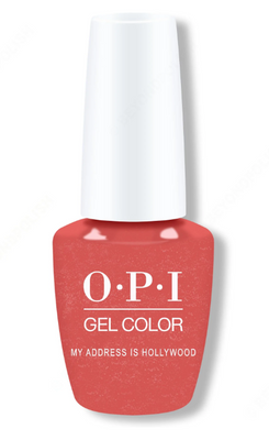 OPI Gelcolor My Address is "Hollywood" - .5 Oz / 15 mL