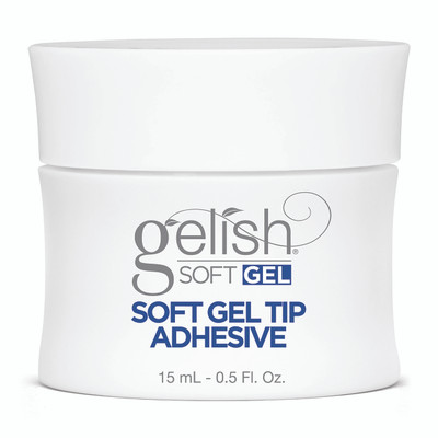 Nail Harmony Gelish Soft Gel Tip Adhesive Jar - 15 mL