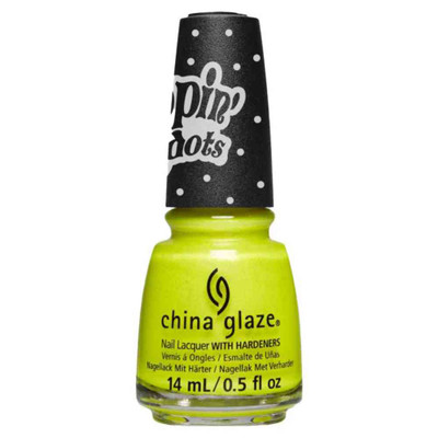 China Glaze Nail Polish Lacquer Lemon Ice - .5 oz