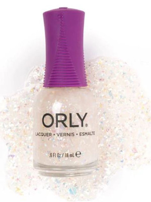 ORLY Pro Premium Nail Lacquer Kick Glass (Shattered Glass Top-Effect) - .6 fl oz / 18 mL