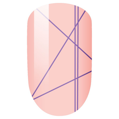 LeChat Cm Striping Nail Art - Lavender Flower