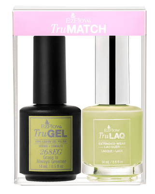 EzFlow TruGel Polish Grass Always Greener Duo 268ED - 14 mL / 0.5 fl oz