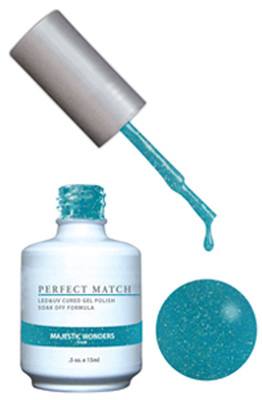 LeChat Perfect Match Gel Polish & Nail Lacquer Majestic Wonders - .5oz