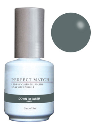 LeChat Perfect Match Gel Polish & Nail Lacquer Down to Earth - .5oz