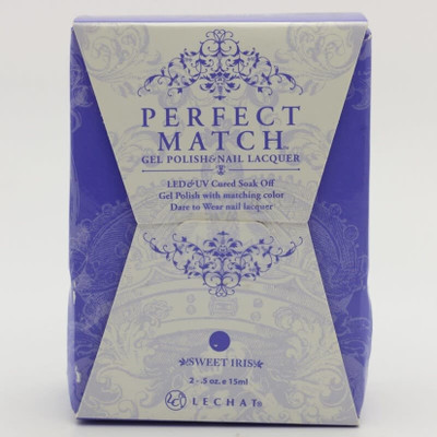 LeChat Perfect Match Gel Polish & Nail Lacquer Sweet Iris - .5oz