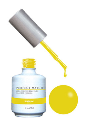 LeChat Perfect Match Gel Polish & Nail Lacquer Sunbeam- .5oz