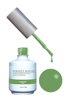 LeChat Perfect Match Gel Polish & Nail Lacquer Lush Life - .5oz