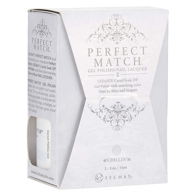 LeChat Perfect Match Gel Polish & Nail Lacquer Chillin' - .5oz