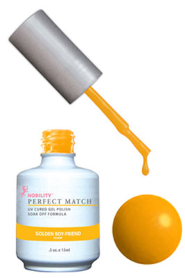 LeChat Perfect Match Gel Polish Golden Boy-Friend - .5 oz