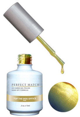 LeChat Perfect Match Gel Polish & Lacquer Top The Box Office - .5oz